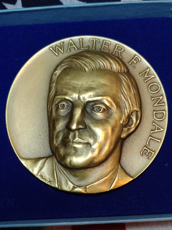Medallic Art Company Other - 🌹PRISTINE 1977 Walter Mondale Official Inaugural Medal – Low# Limited Edition🌹